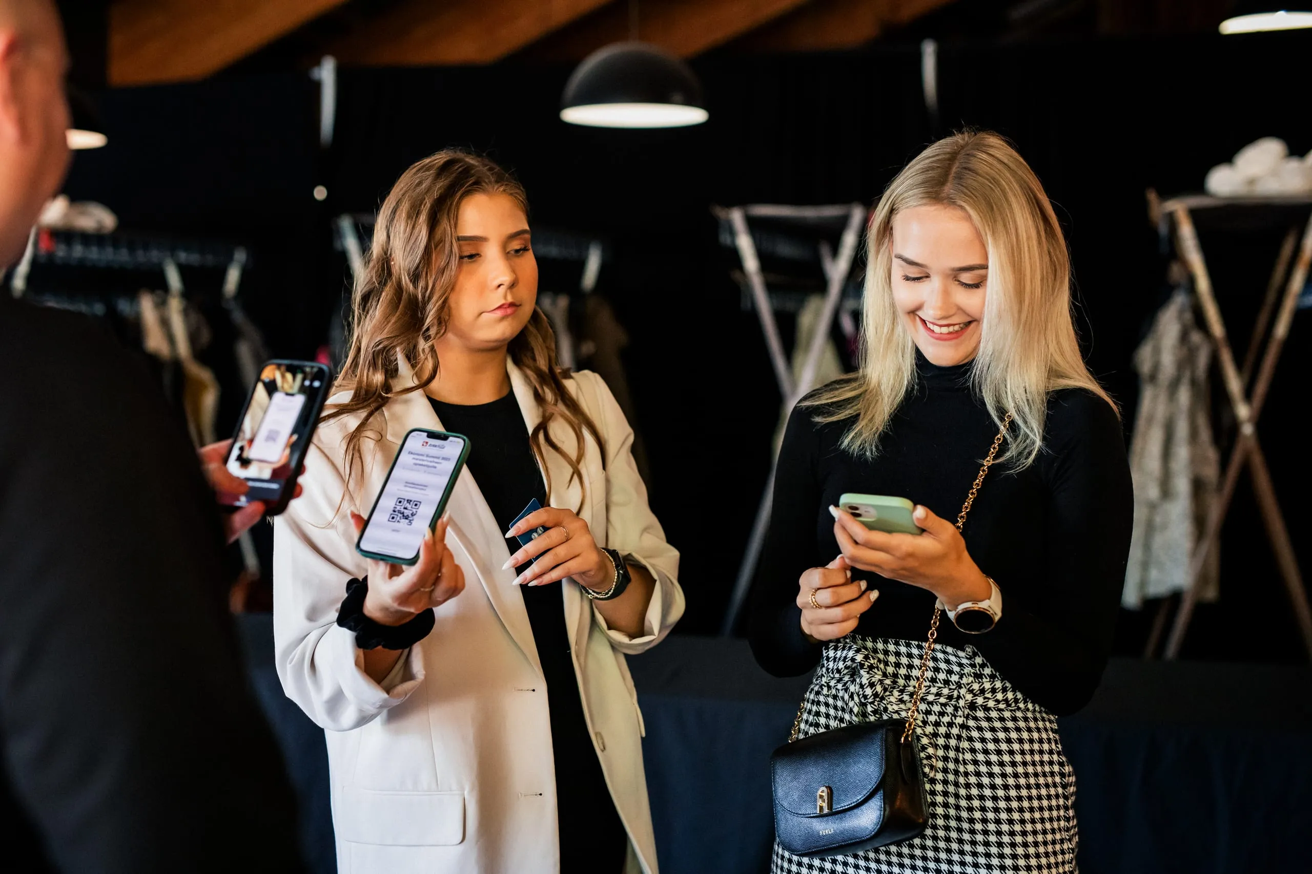 Send and scan event tickets with event ticket sales system